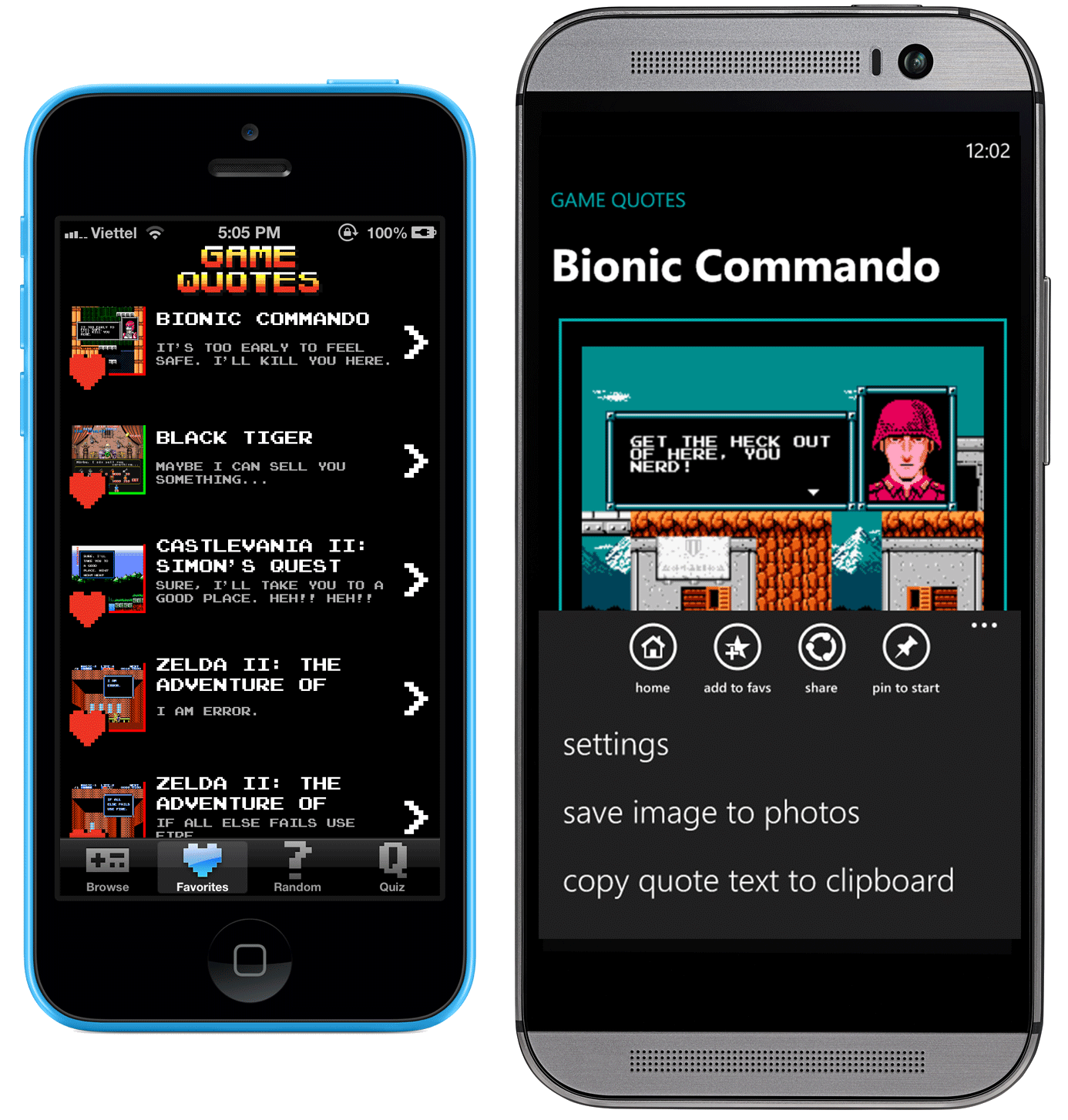 Game Quotes older version