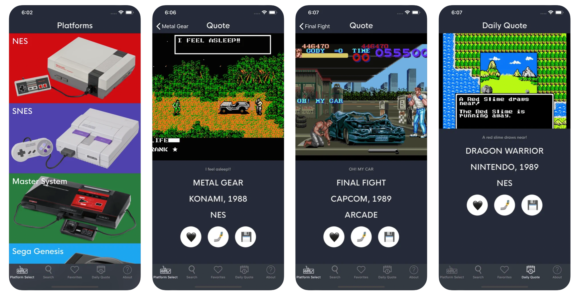 Game Quotes iOS